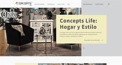 Desktop Screenshot of conceptslife.com